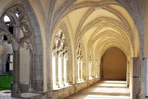 Cloister of the Abbaye Notre-Dame
