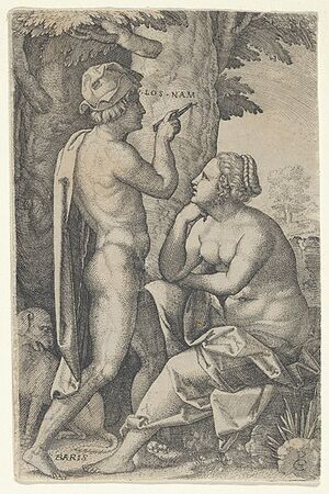 Paris and Oenone, from The Greek Heroines 1539